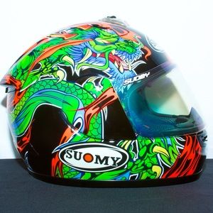 Suomy Dragon Spec 1R 2XL Helmet Sportbike Racing
